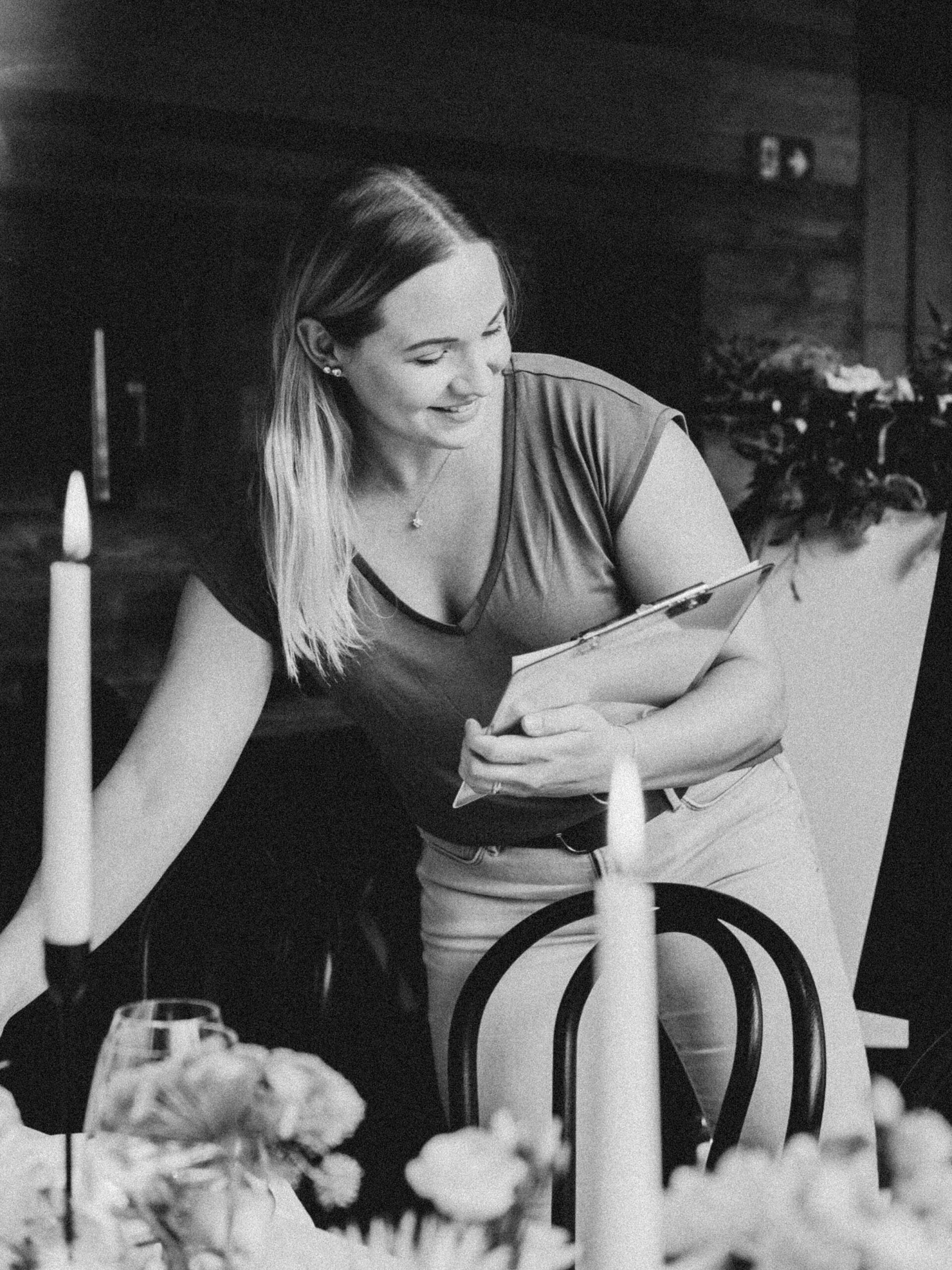 Wedding Day Manager Ronja Weddings for structured and stress-free wedding planning in Kempten, Memmingen, Innsbruck and Tyrol.