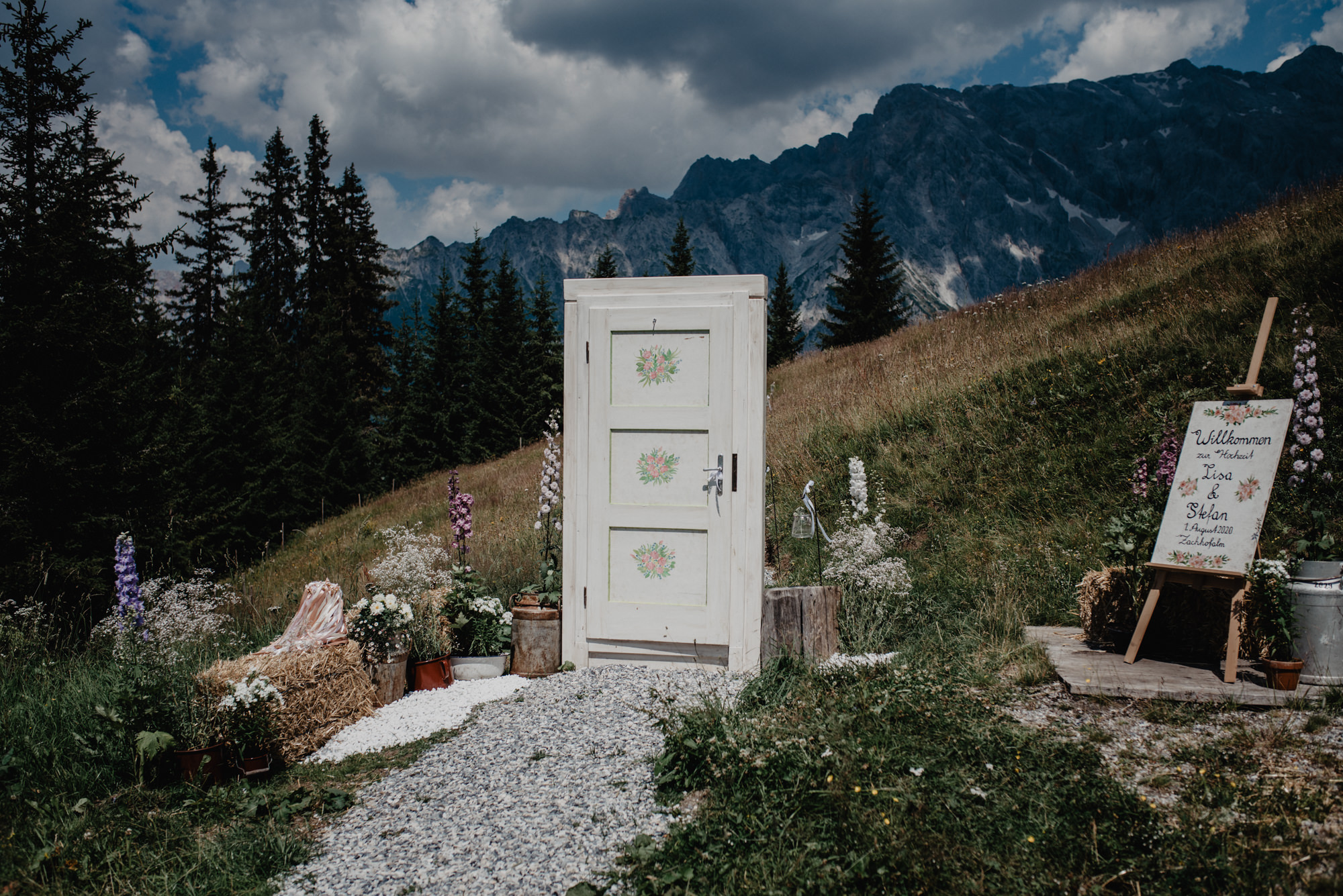 Berghochzeit auf der Zachhofalm in Dienten am Hochkönig