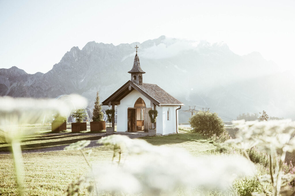 Hochzeitskapelle auf der Steinbockalm in Maria Alm