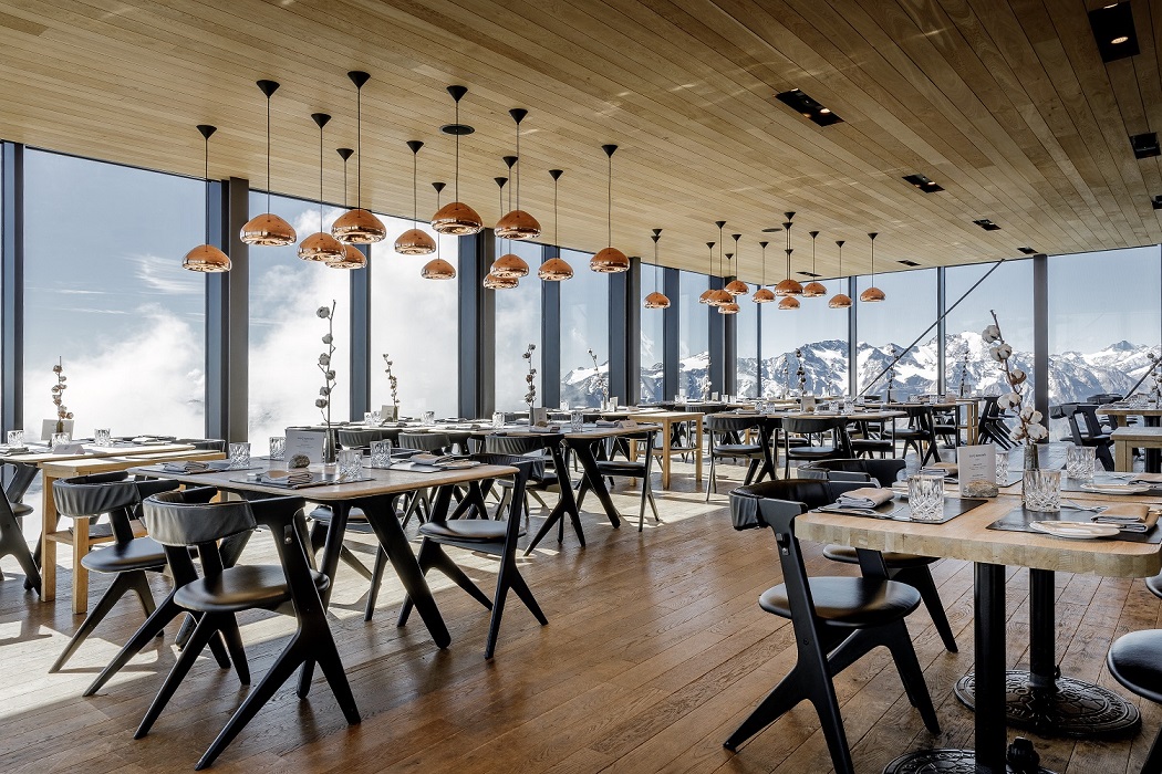 Gourmetrestaurant Ice Q in Sölden für eine exklusive Berghochzeit