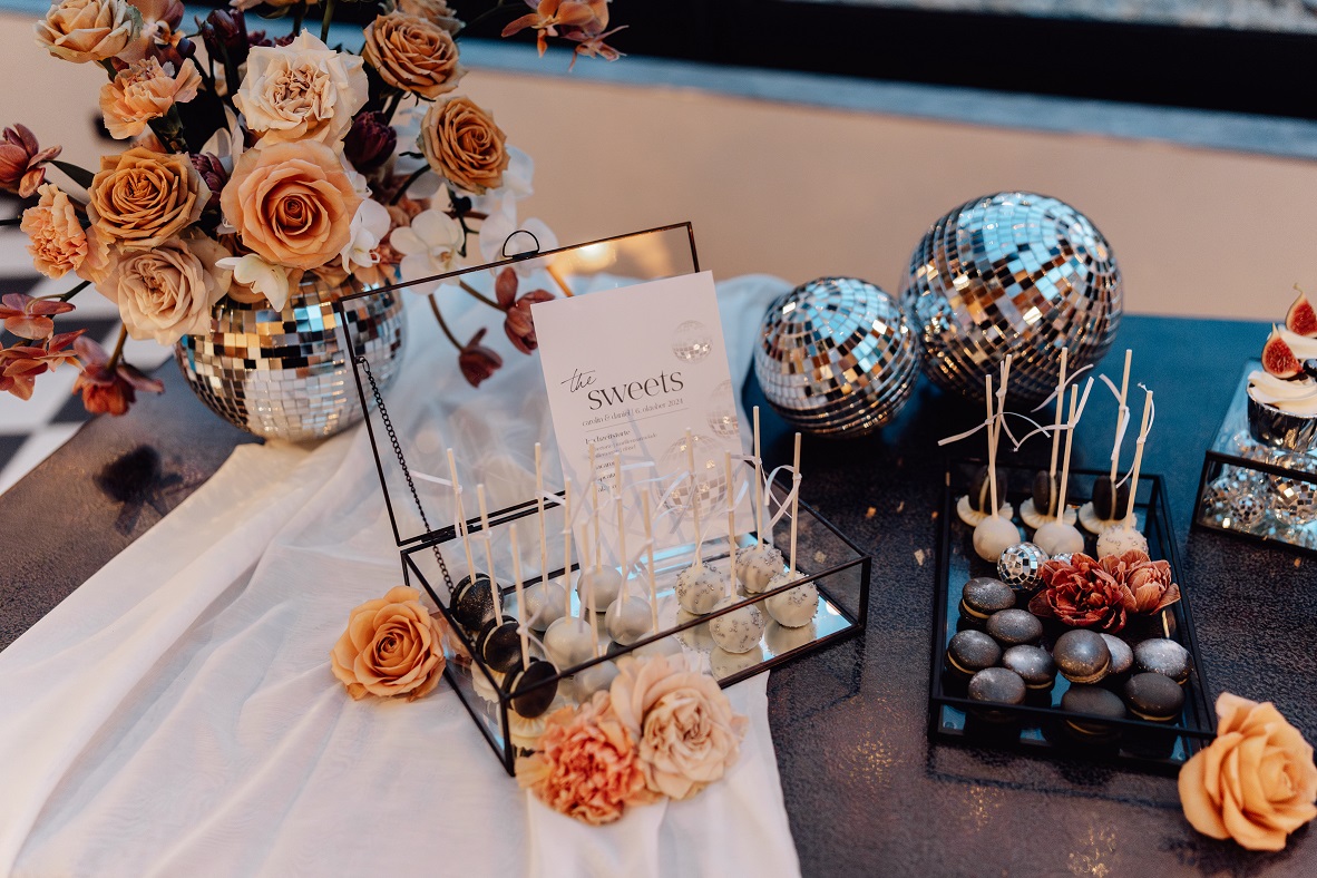 Sweets auf einer Alpenhochzeit in Österreich