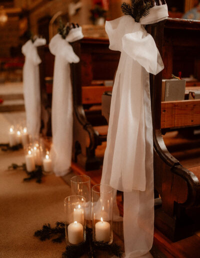 Candlelight decoration - atmospheric concept from Wedding Planner