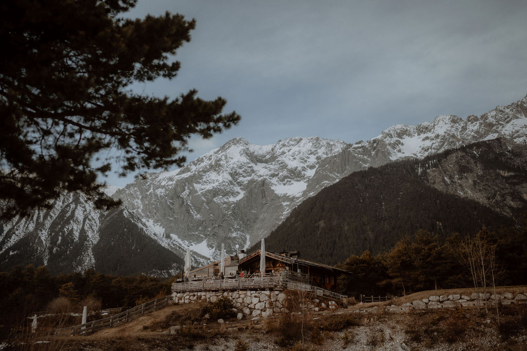 Wellness Honeymoon in den Alpen mit Bergblick 
