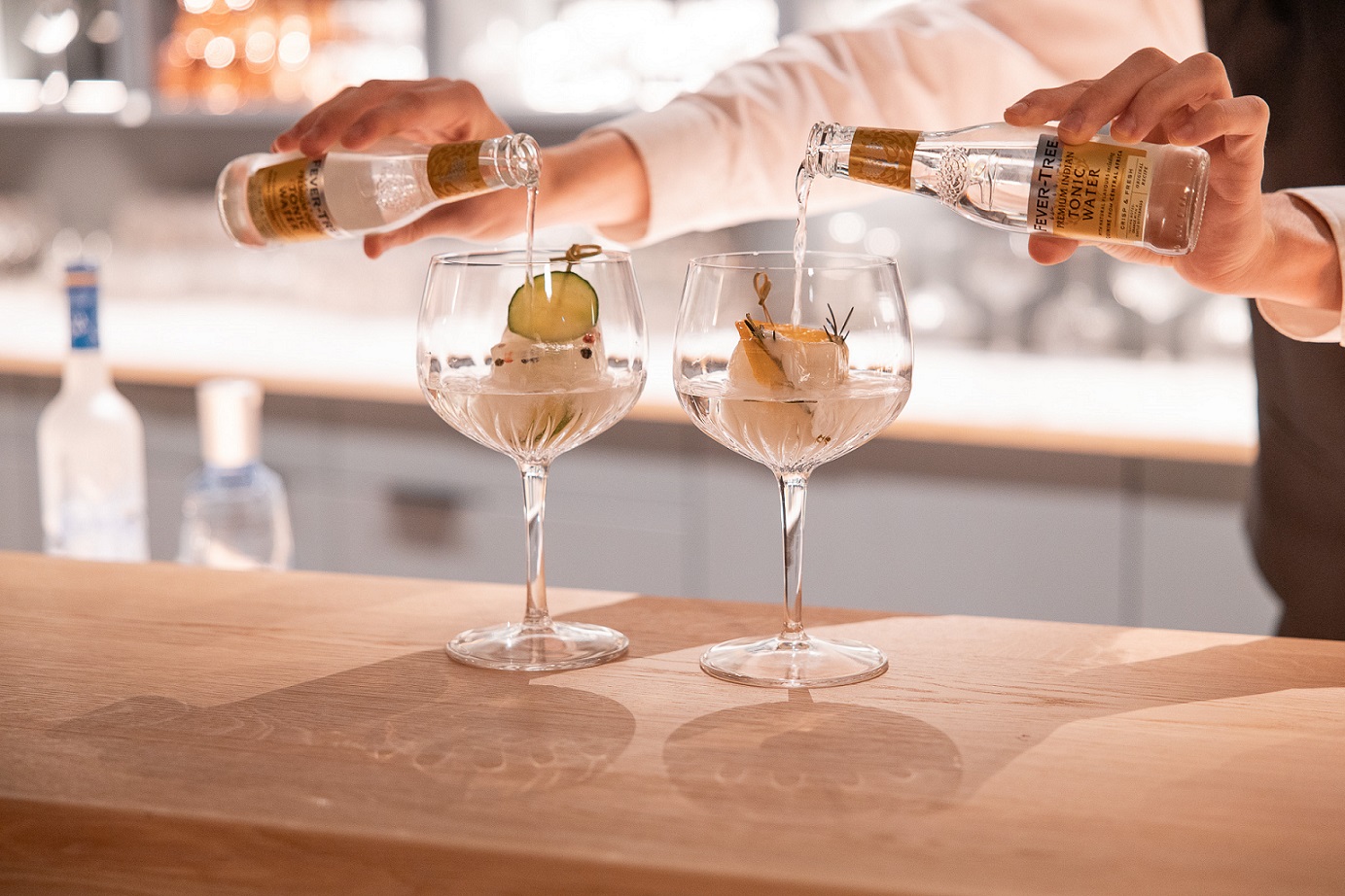 Drinks bei der Hochzeitsreise am Nesslerhof in den Bergen