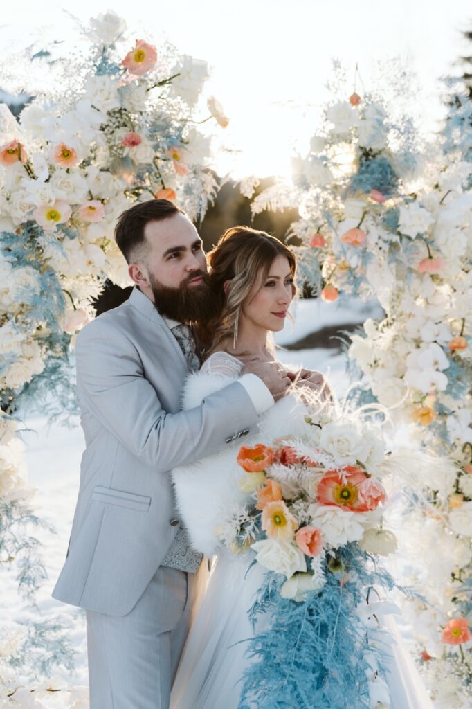 Winterhochzeit in den Bergen - Österreich, Heirat im kleinen Kreis