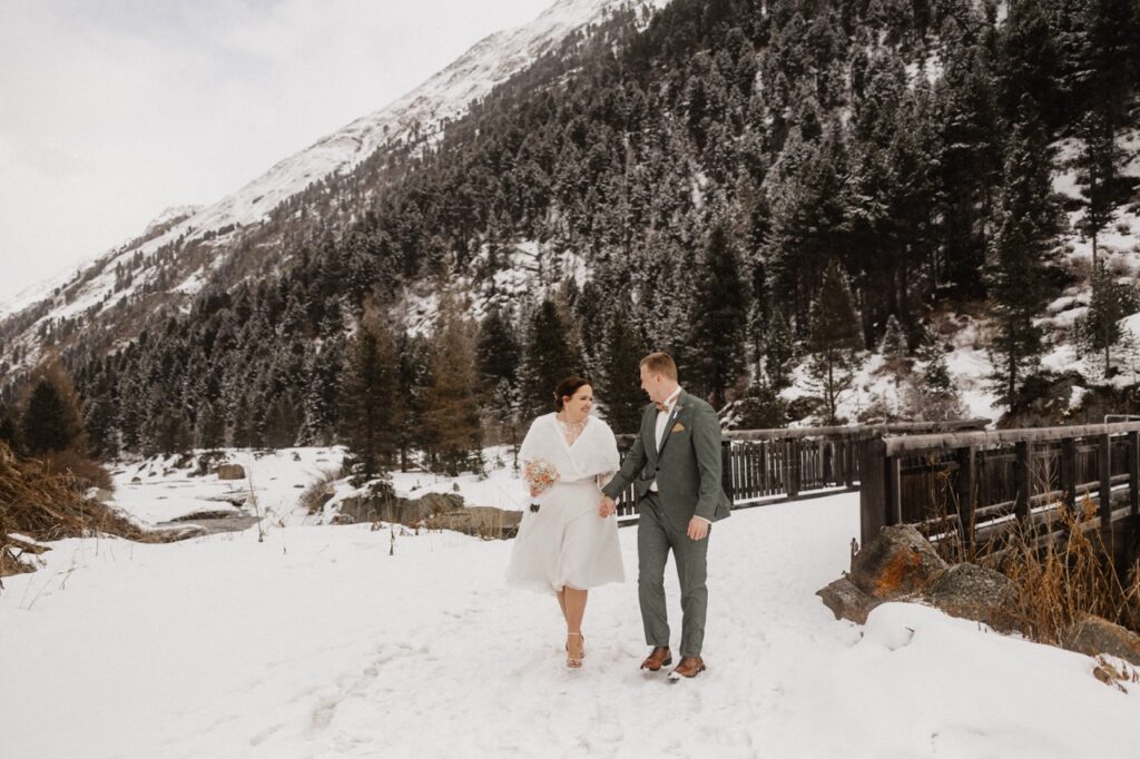 Kleine Hochzeit in den Bergen - Hochzeit im kleinen Kreis in Österreich