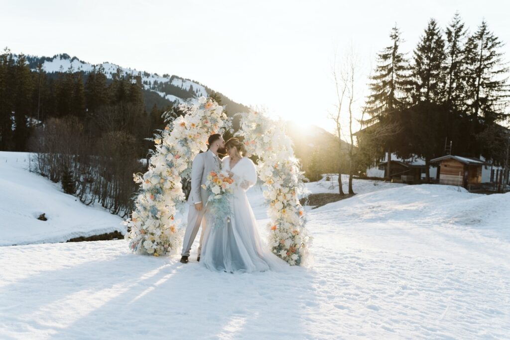 Winterhochzeit in den Bergen, Österreich - Destination Wedding