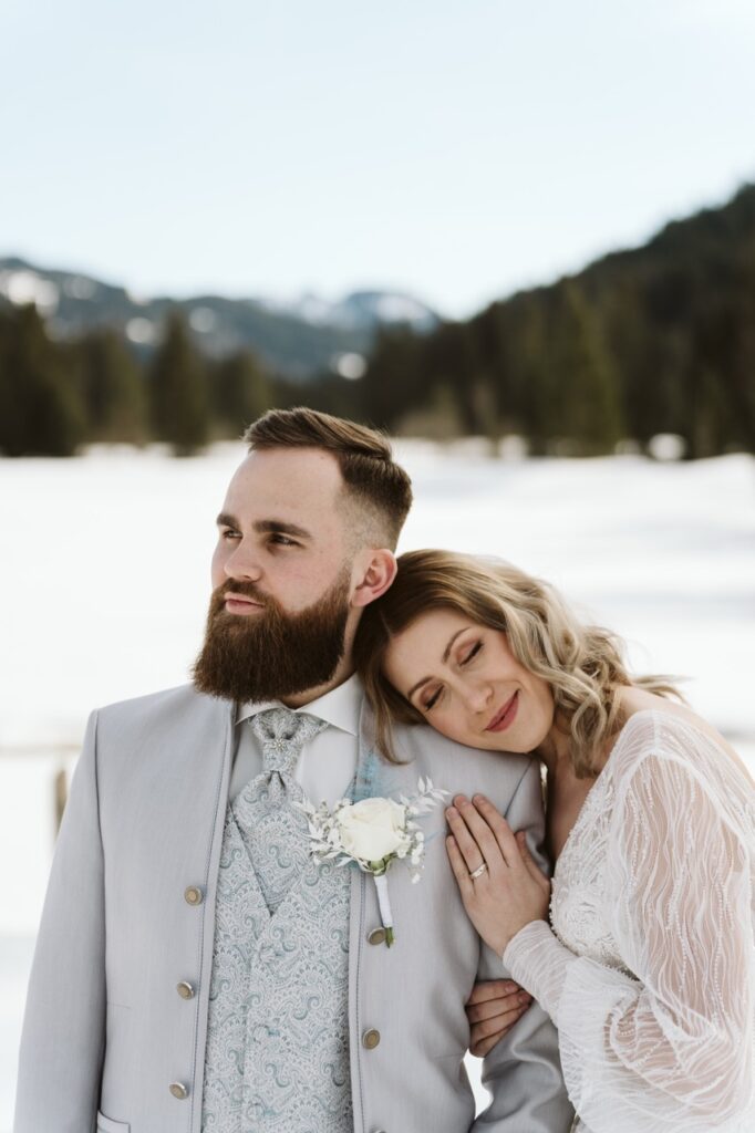 Hochzeit in den Bergen - Winterhochzeit in Österreich, heiraten mit Ronja Weddings